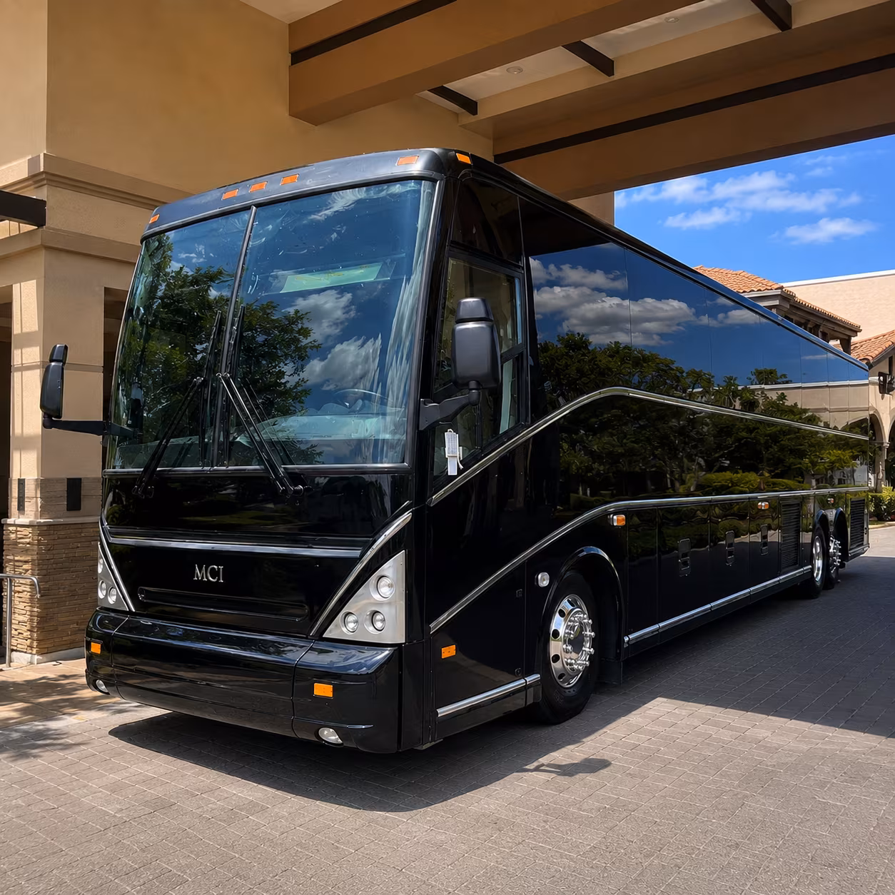 charter bus services for south san francisco defense contractors research institutions