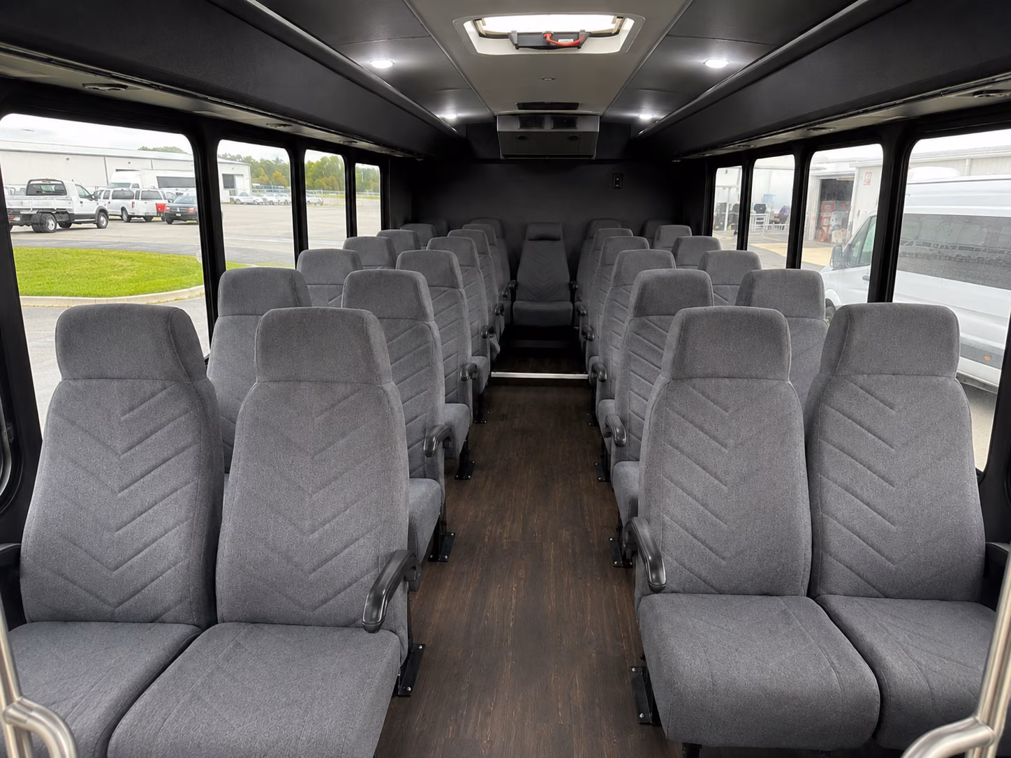 south san francisco 15 passenger minibus inside