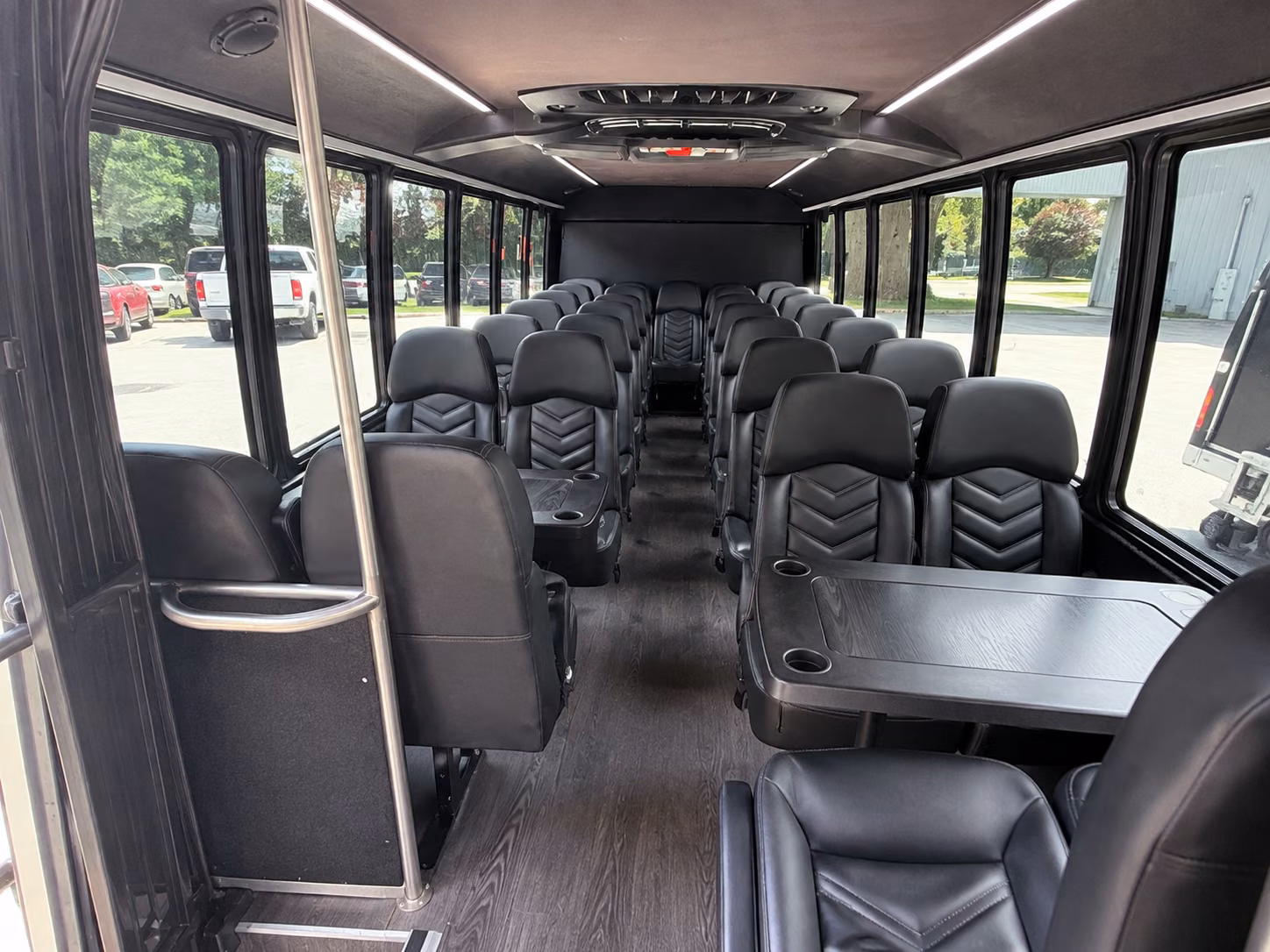 south san francisco 15 passenger minibus interior