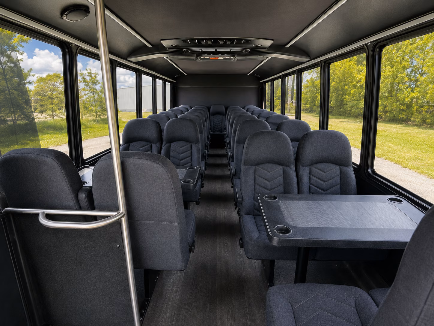 south san francisco 20 passenger minibus interior