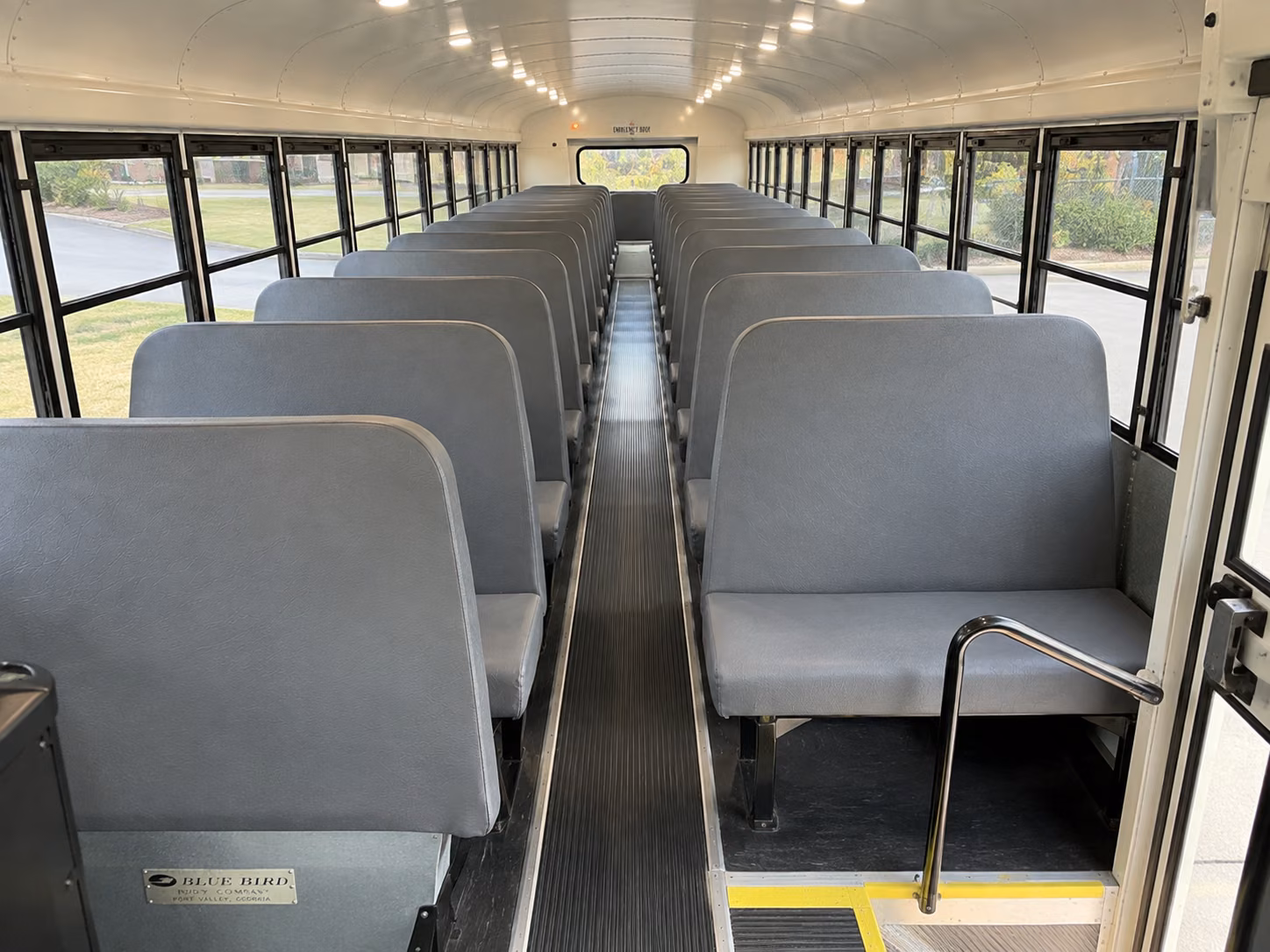 south san francisco school bus interior