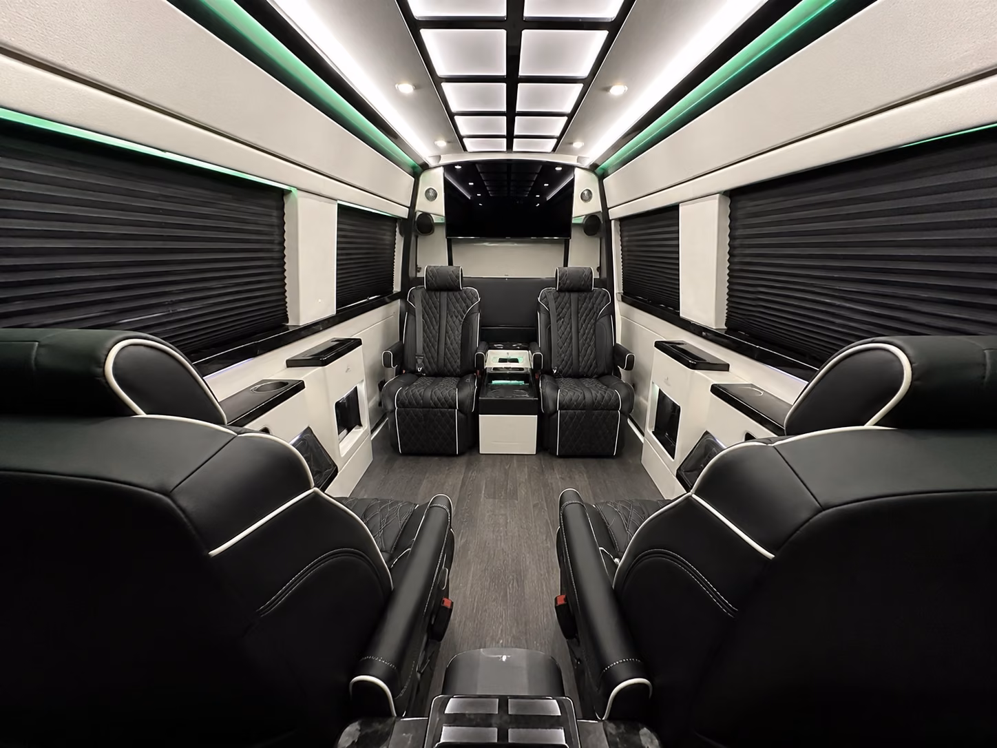 south san francisco sprinter van with driver inside